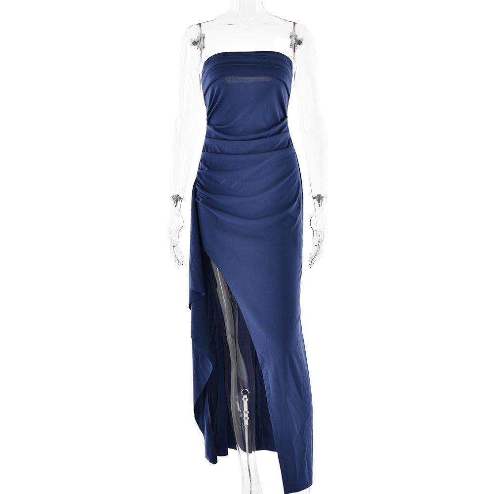Vestido “Eclipse Royale” – Vestido Elegante de Fiesta con Corte Alto & Fit Escultural