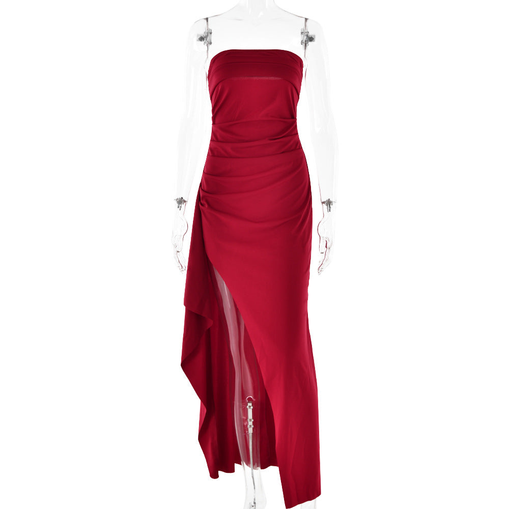 Vestido “Eclipse Royale” – Vestido Elegante de Fiesta con Corte Alto & Fit Escultural